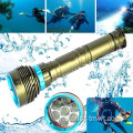 Scuba menyelam lampu suluh 5000 lumen